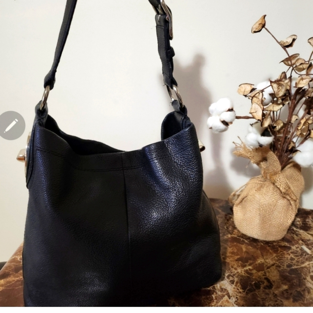 Leather Coach Euc - image 1